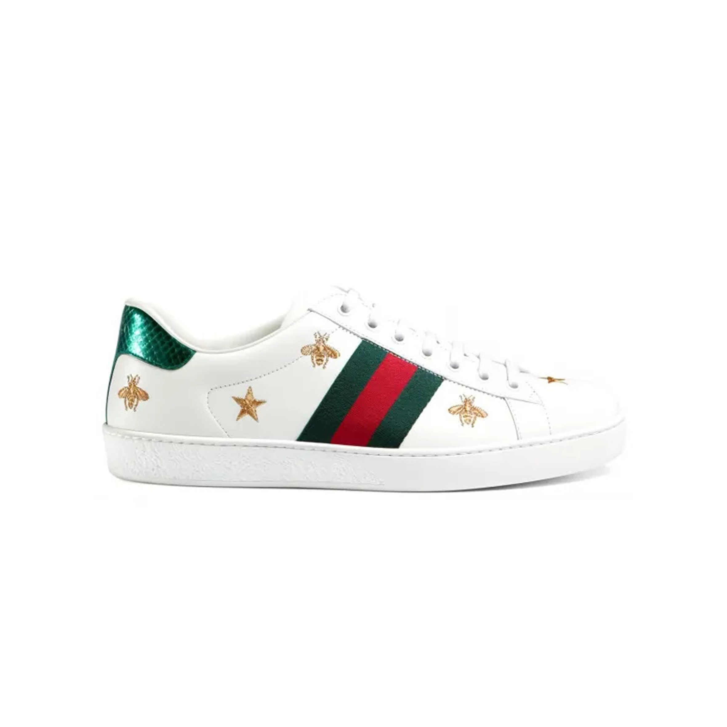 GUCCI ACE EMBROIDERED 'BEES AND STARS' 386750